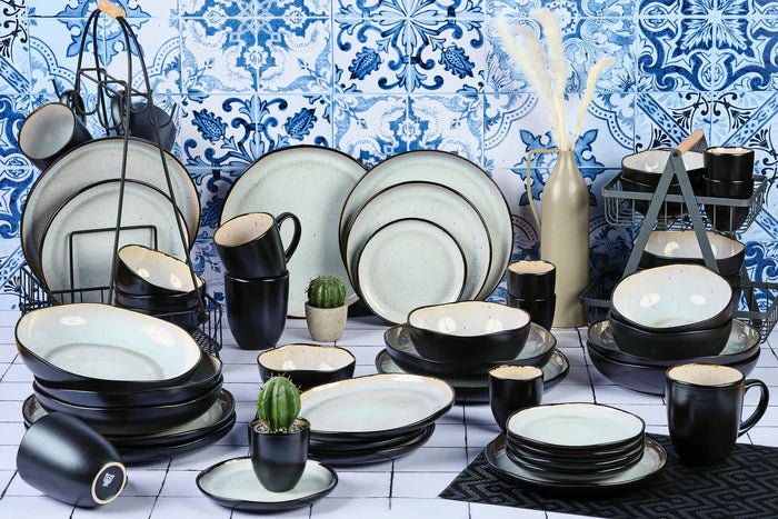 Björn Geschirr - Set IRIS - 48 tlg. - Weiss kaufen Bjorn Schweiz Webshop Onlineshop