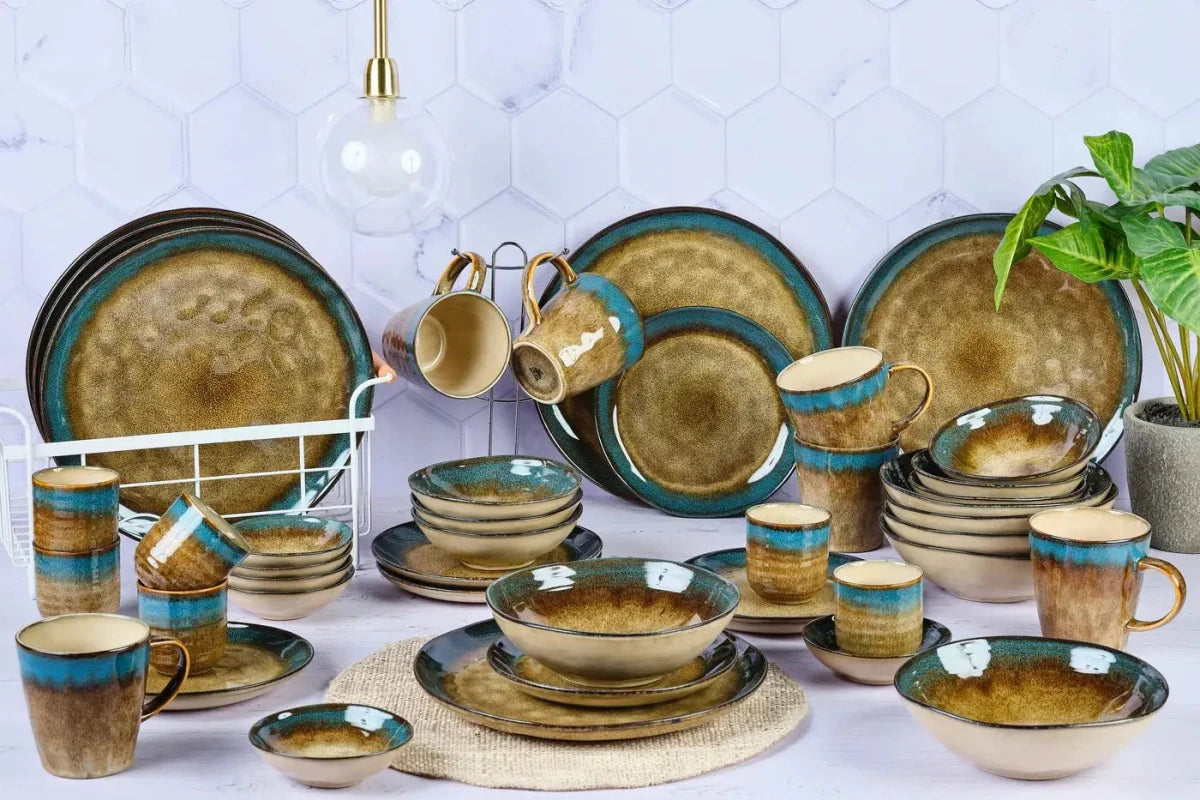 Björn Geschirr - Set ISLAND - 42 tlg. - Erde,Meer kaufen Bjorn Schweiz Webshop Onlineshop