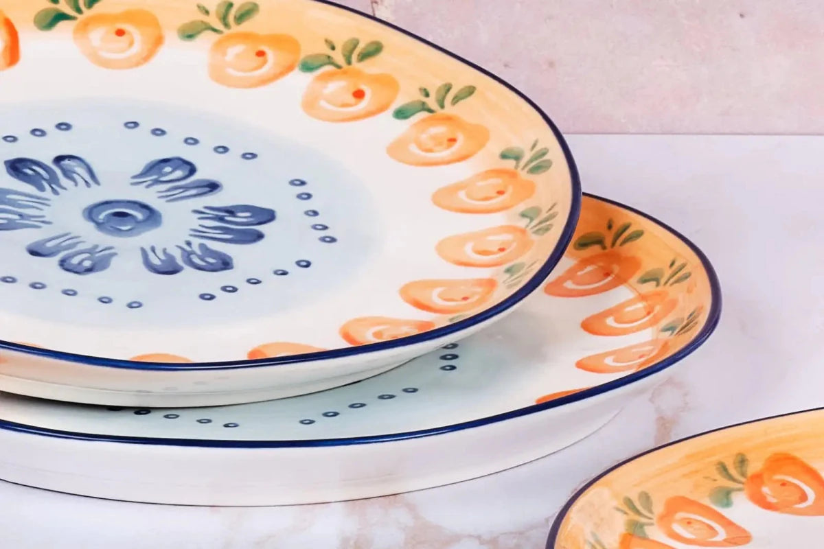 Björn Geschirr - Set Napoli - 12 tlg. - Citrus kaufen Bjorn Schweiz Webshop Onlineshop