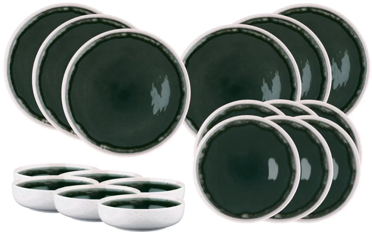 Björn Geschirr - Set OXYGEN - 18 tlg. - Grün kaufen Bjorn Schweiz Webshop Onlineshop
