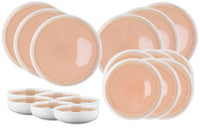 Björn Geschirr - Set OXYGEN - 18 tlg. - Puderrosa kaufen Bjorn Schweiz Webshop Onlineshop