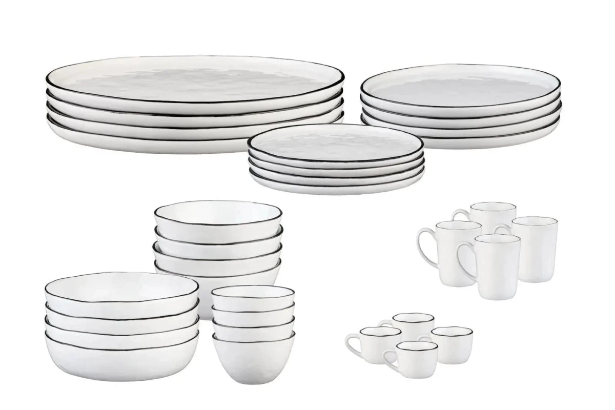 Björn Geschirr - Set PURE - 32 tlg. - Weiss kaufen Bjorn Schweiz Webshop Onlineshop