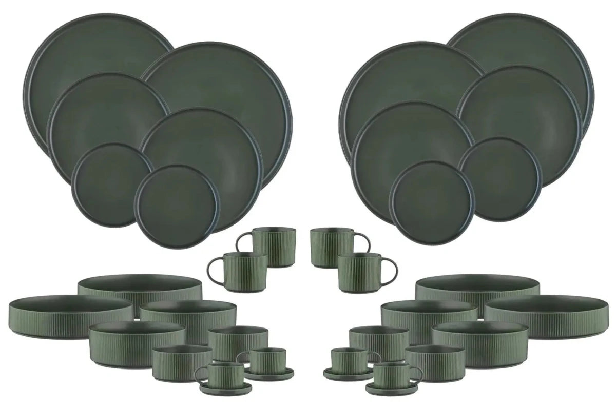 Björn Geschirr - Set SCANDI - 36 tlg. - Oliv kaufen Bjorn Schweiz Webshop Onlineshop