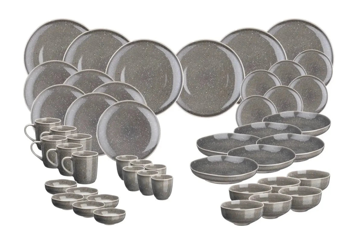 Björn Geschirr - Set STELLAR - 48 tlg. - Grau kaufen Bjorn Schweiz Webshop Onlineshop