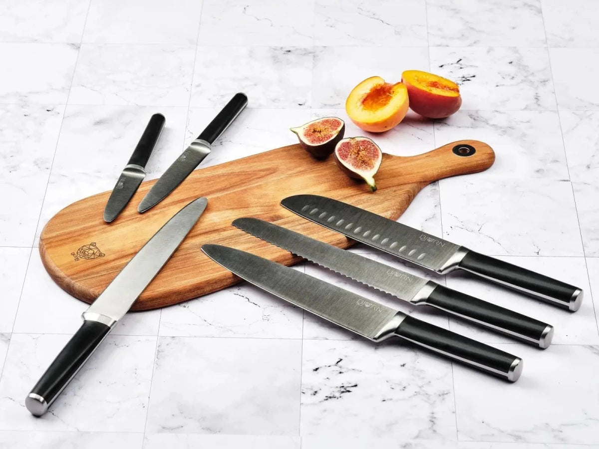 Björn Küchenmesser - Set JONA - 6 tlg. - Braun kaufen Bjorn Schweiz Webshop Onlineshop