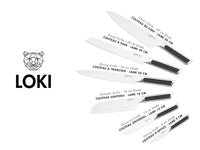 Björn Küchenmesser - Set LOKI - 6 tlg. - Silber kaufen Bjorn Schweiz Webshop Onlineshop