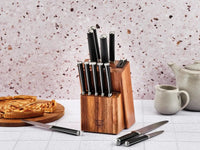 Björn Küchenmesserblock mit Steakmessern JONA LOVIISA - 14 tlg. - Braun,Schwarz kaufen Bjorn Schweiz Webshop Onlineshop