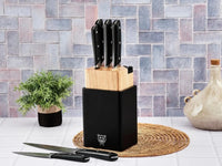 Björn Küchenmesserblock - Set ERLING PORVOO - 8 tlg. - Braun kaufen Bjorn Schweiz Webshop Onlineshop