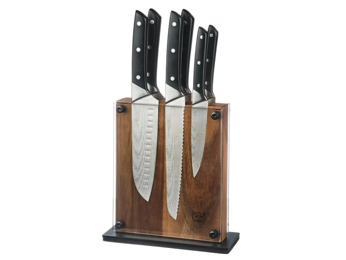 Björn Küchenmesserblock - Set ERLING RAUMA - 7 tlg. - Braun kaufen Bjorn Schweiz Webshop Onlineshop