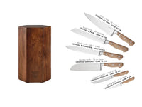 Björn Küchenmesserblock - Set JAKOB IMATRA - 7 tlg. - Braun kaufen Bjorn Schweiz Webshop Onlineshop