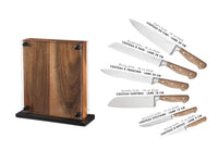Björn Küchenmesserblock - Set JAKOB RAUMA - 7 tlg. - Braun kaufen Bjorn Schweiz Webshop Onlineshop