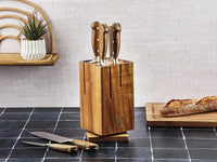 Björn Küchenmesserblock - Set JAKOB SKAGEN - 7 tlg. - Braun kaufen Bjorn Schweiz Webshop Onlineshop