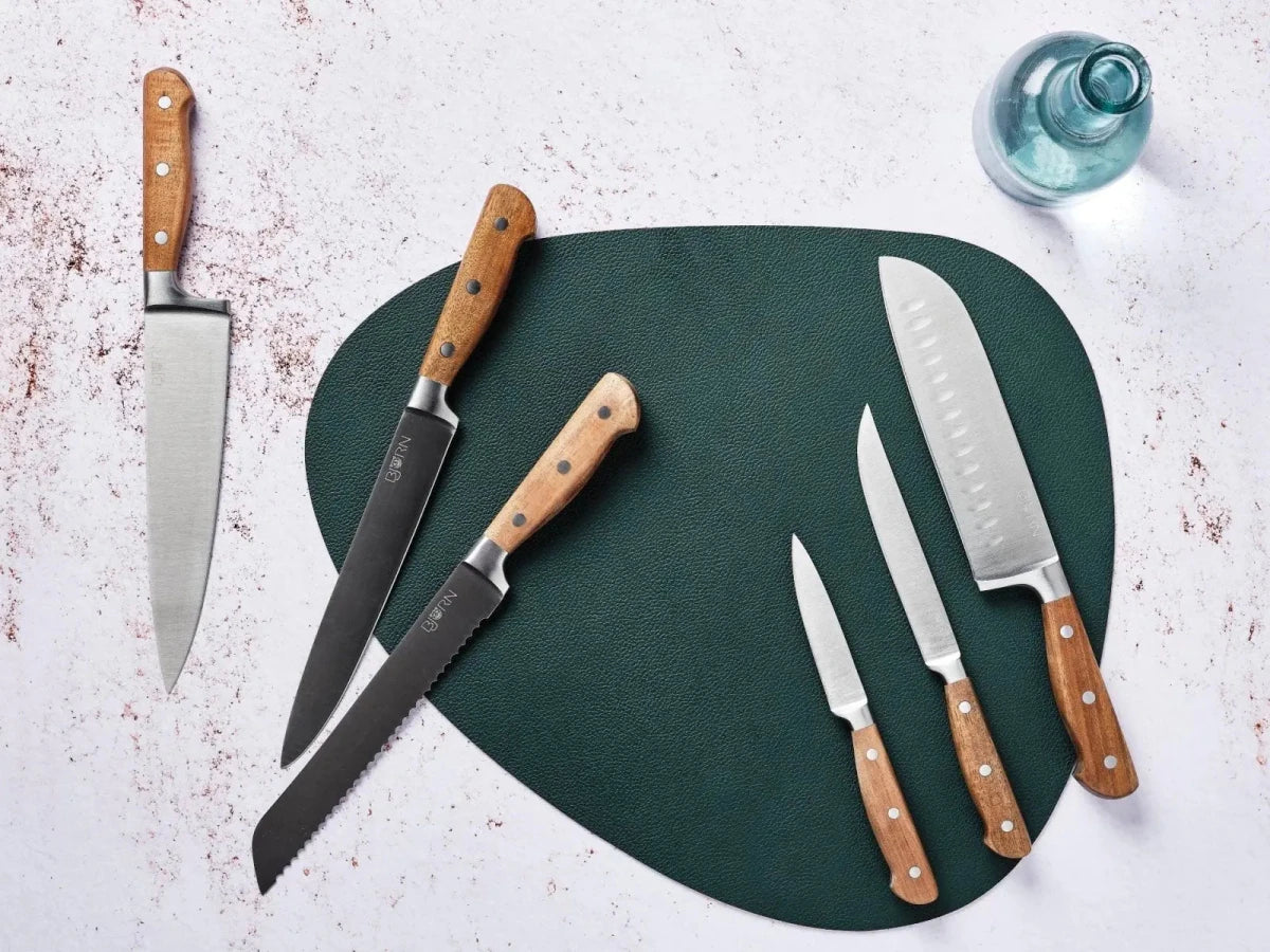 Björn Küchenmesserblock - Set JAKOB VANTAA - 7 tlg. - Braun kaufen Bjorn Schweiz Webshop Onlineshop