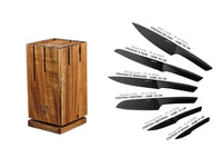 Björn Küchenmesserblock - Set JENSEN SKAGEN - 7 tlg. - Schwarz kaufen Bjorn Schweiz Webshop Onlineshop