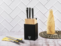 Björn Küchenmesserblock - Set JONA PORVOO - 8 tlg. - Schwarz kaufen Bjorn Schweiz Webshop Onlineshop