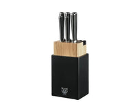 Björn Küchenmesserblock - Set JONA PORVOO - 8 tlg. - Schwarz kaufen Bjorn Schweiz Webshop Onlineshop