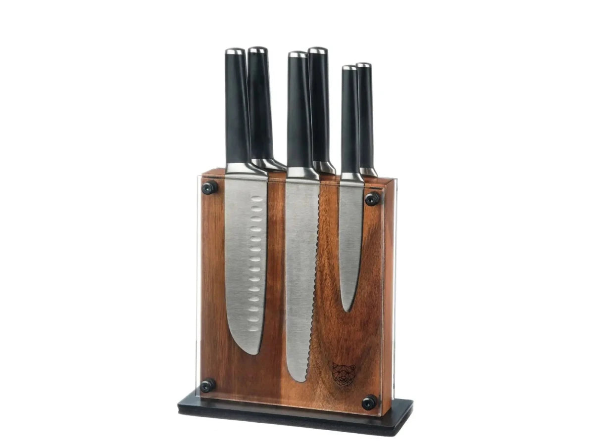 Björn Küchenmesserblock - Set JONA RAUMA - 7 tlg. - Braun kaufen Bjorn Schweiz Webshop Onlineshop