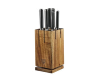 Björn Küchenmesserblock - Set JONA SKAGEN - 7 tlg. - Braun kaufen Bjorn Schweiz Webshop Onlineshop