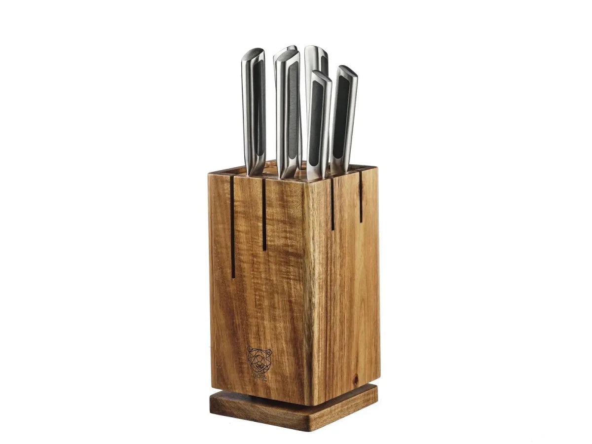 Björn Küchenmesserblock - Set LOKI SKAGEN - 7 tlg. - Braun kaufen Bjorn Schweiz Webshop Onlineshop