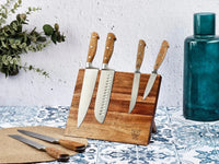 Björn Küchenmesserblock - Set LOKI VANTAA - 7 tlg. - Braun kaufen Bjorn Schweiz Webshop Onlineshop