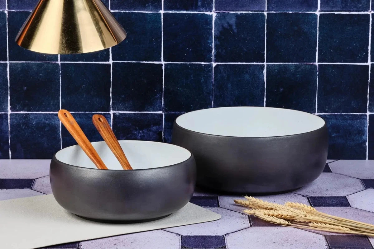 Björn Salatschüssel GOURMET Ø29,5cm - 2 tlg. - Onyx kaufen Bjorn Schweiz Webshop Onlineshop