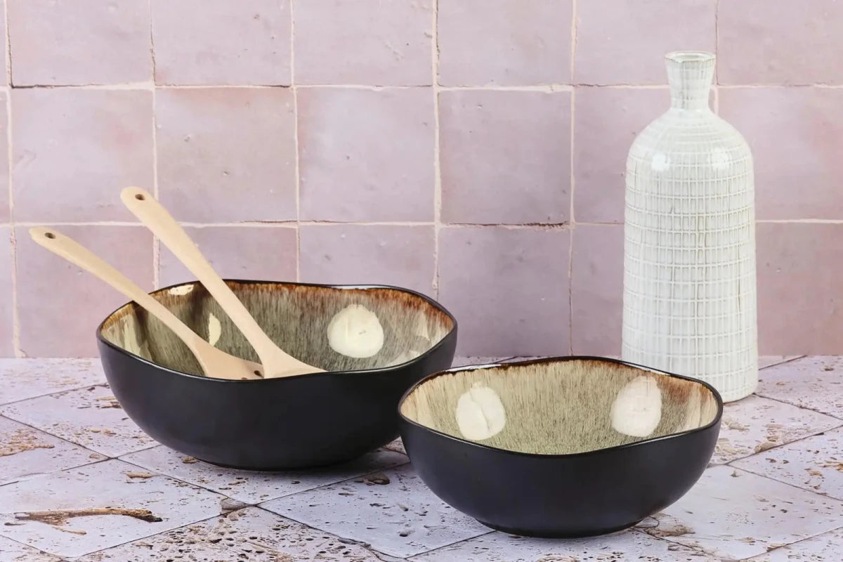 Björn Salatschüssel IRIS Ø24cm und Ø28 - 2 tlg. - Wildbraun kaufen Bjorn Schweiz Webshop Onlineshop