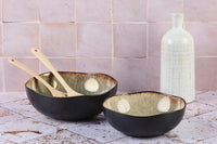 Björn Salatschüssel IRIS Ø24cm und Ø28 - 2 tlg. - Wildbraun kaufen Bjorn Schweiz Webshop Onlineshop