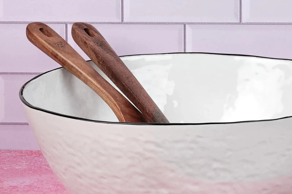 Björn Salatschüssel Pure Ø24cm + Ø30cm - 2 tlg. - Weiss kaufen Bjorn Schweiz Webshop Onlineshop