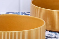 Björn Salatschüssel SCANDI Ø21,5cm + Ø27,5cm - 2 tlg. - Ocker kaufen Bjorn Schweiz Webshop Onlineshop