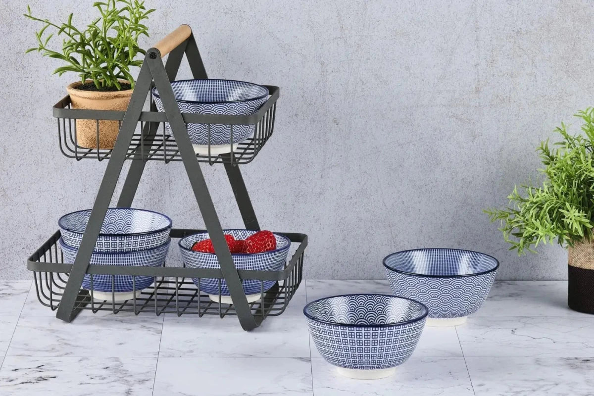Björn Schalen PATTERN Ø12cm - 6 tlg. - Dunkelblau kaufen Bjorn Schweiz Webshop Onlineshop