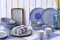 Björn Schalen PATTERN Ø15cm - 6 tlg. - Dunkelblau kaufen Bjorn Schweiz Webshop Onlineshop