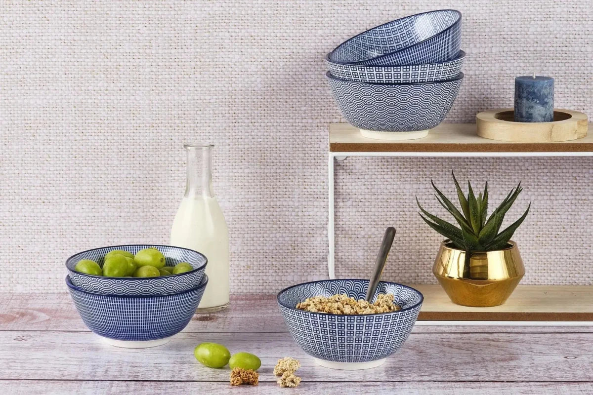 Björn Schalen PATTERN Ø15cm - 6 tlg. - Dunkelblau kaufen Bjorn Schweiz Webshop Onlineshop