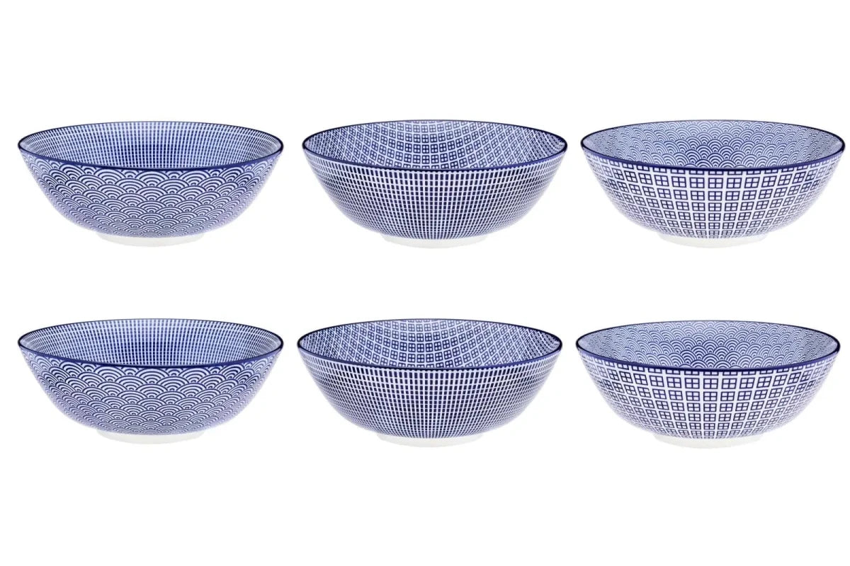 Björn Schalen PATTERN Ø21cm - 6 tlg. - Dunkelblau kaufen Bjorn Schweiz Webshop Onlineshop