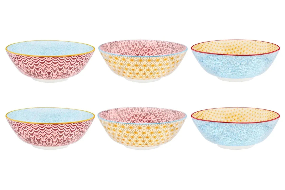 Björn Schalen PATTERN Ø21cm - 6 tlg. - Farbig kaufen Bjorn Schweiz Webshop Onlineshop