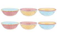 Björn Schalen PATTERN Ø21cm - 6 tlg. - Farbig kaufen Bjorn Schweiz Webshop Onlineshop