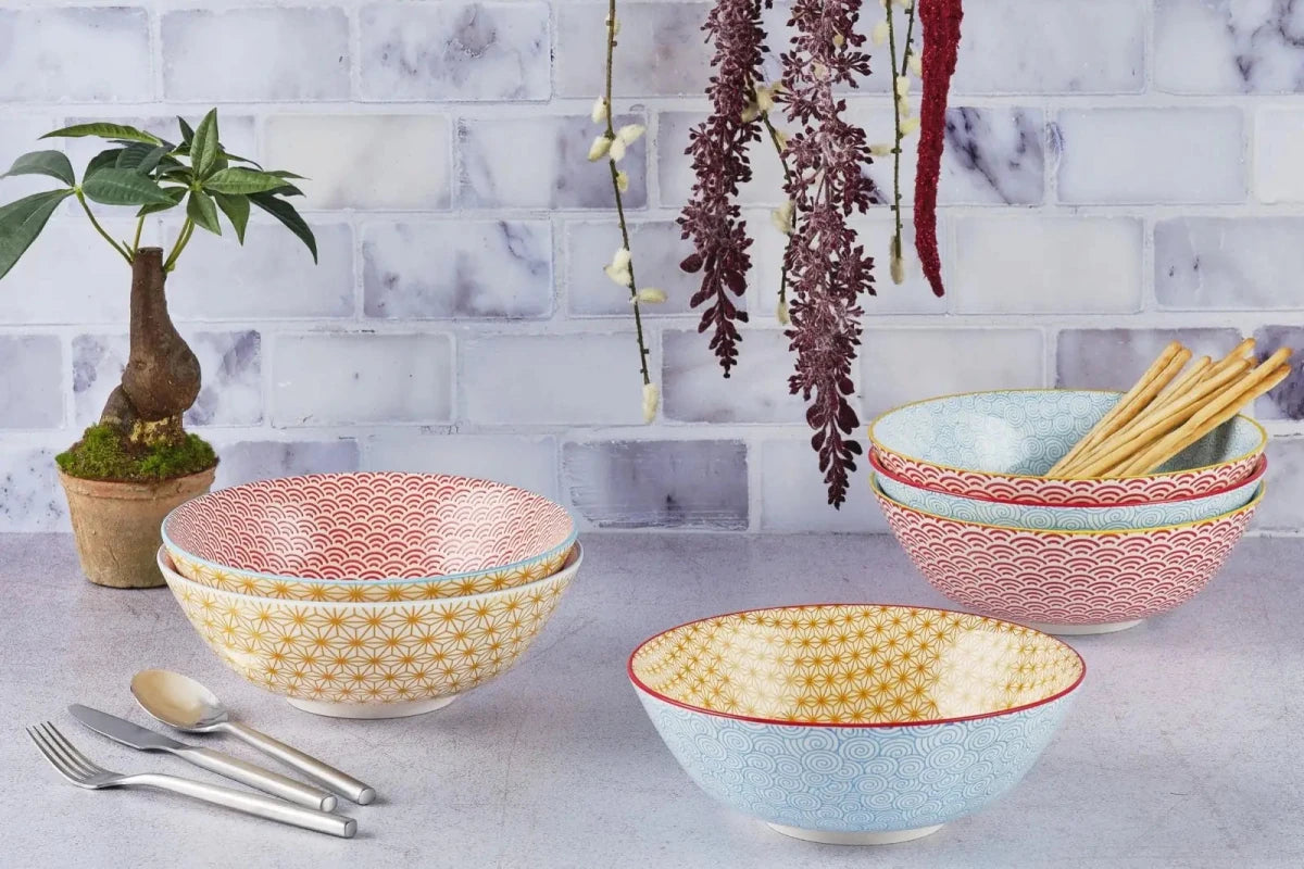Björn Schalen PATTERN Ø21cm - 6 tlg. - Farbig kaufen Bjorn Schweiz Webshop Onlineshop