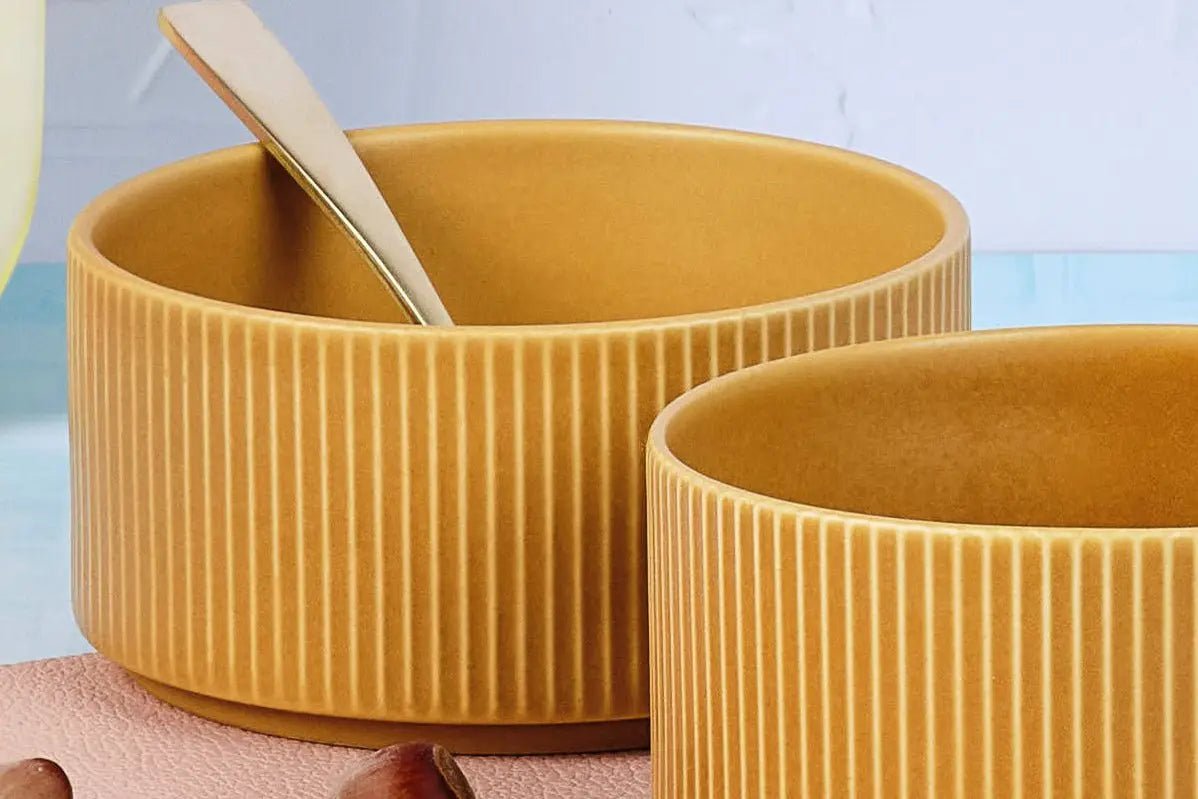 Björn Schalen SCANDI Ø12cm - 4 tlg. - Ocker kaufen Bjorn Schweiz Webshop Onlineshop