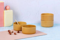Björn Schalen SCANDI Ø12cm - 4 tlg. - Ocker kaufen Bjorn Schweiz Webshop Onlineshop