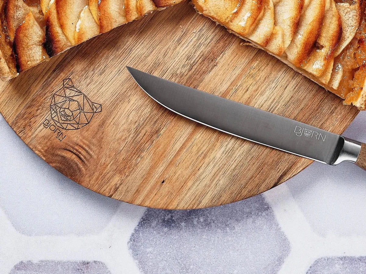 Björn Schneidebrett aus Akazienholz STINE - Ø26cm - Braun kaufen Bjorn Schweiz Webshop Onlineshop