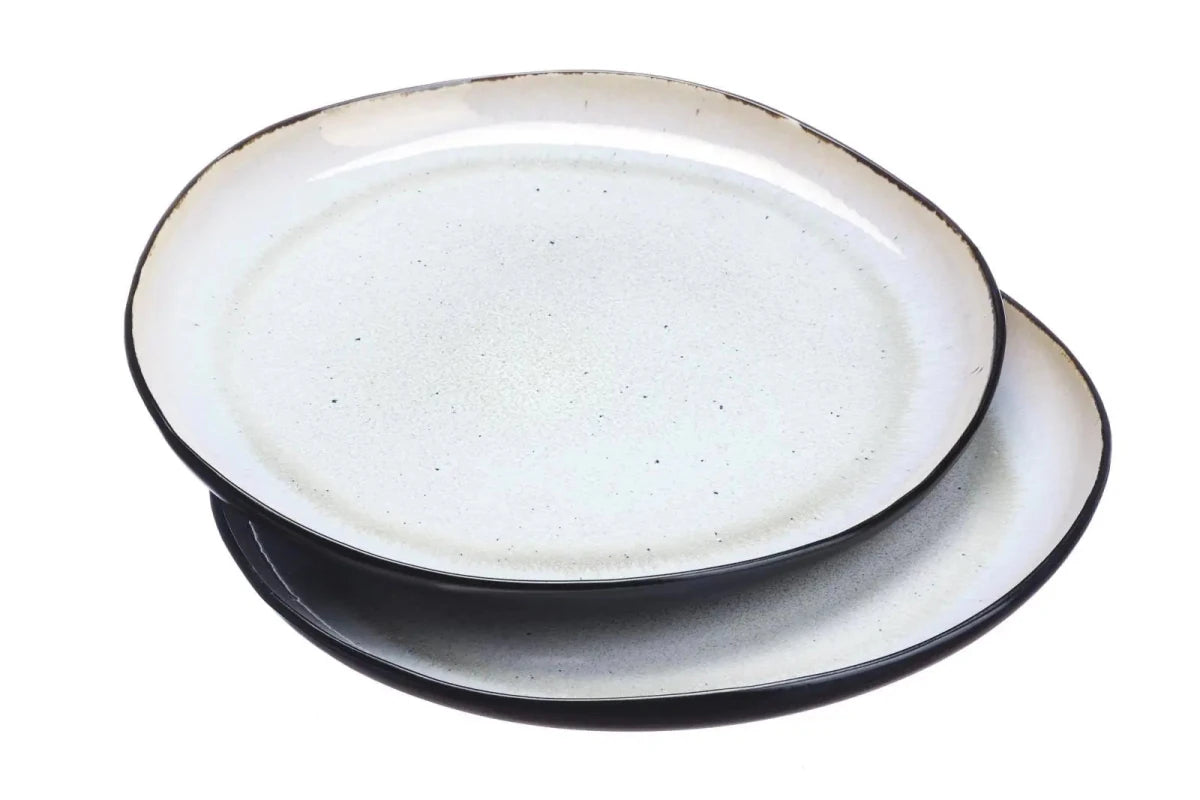 Björn Servierplatten IRIS Ø32cm - 2 tlg. - Elfenbeinweiss kaufen Bjorn Schweiz Webshop Onlineshop