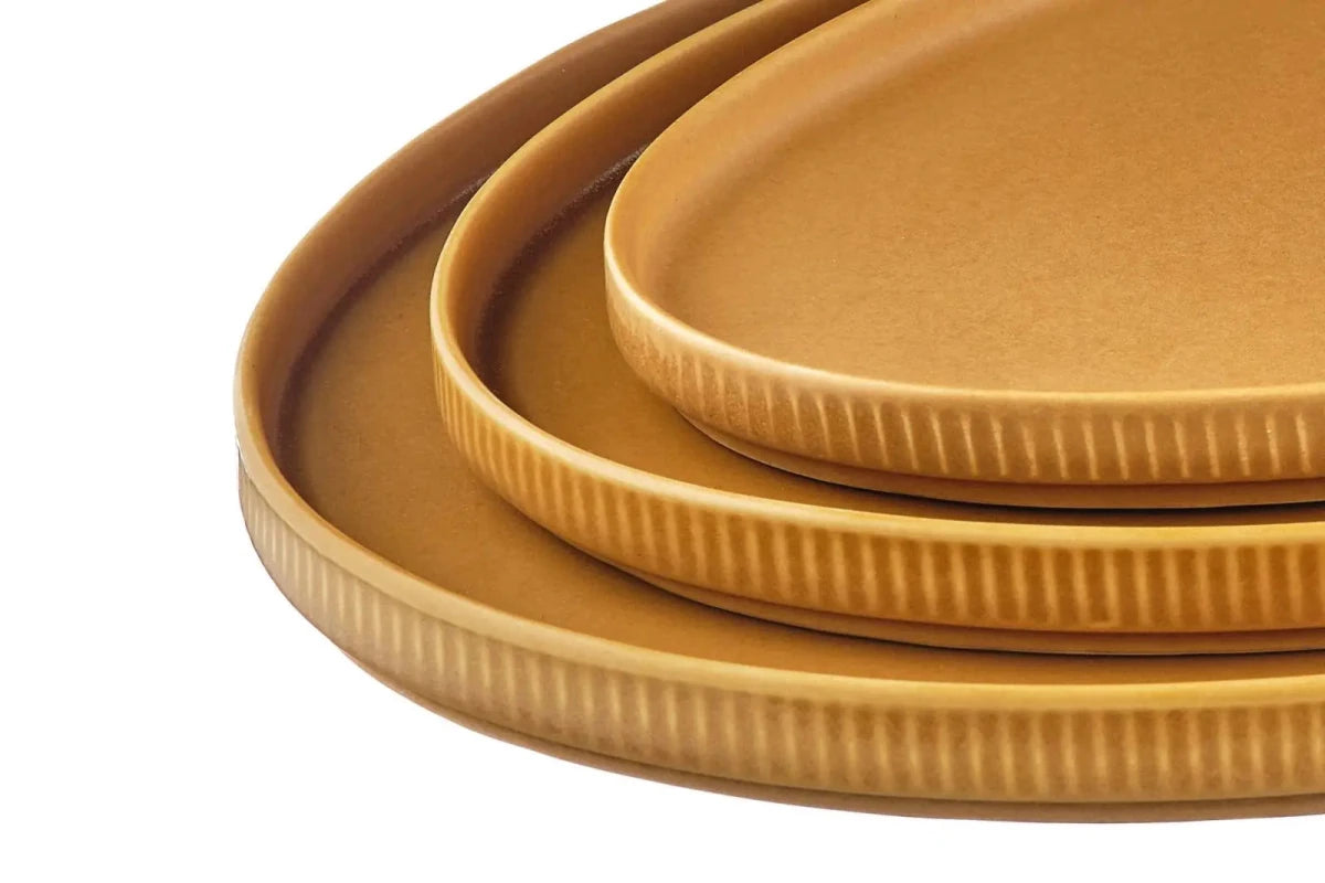 Björn Servierplatten SCANDI - 3 tlg. - Ocker kaufen Bjorn Schweiz Webshop Onlineshop