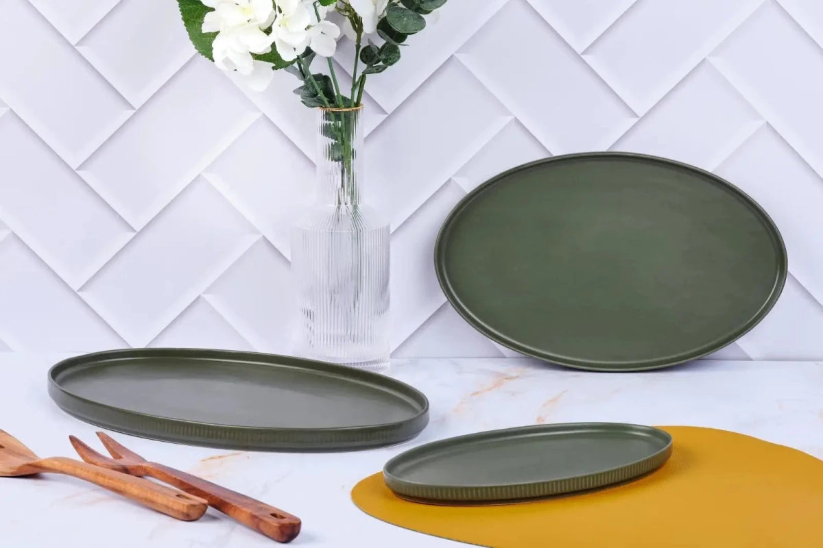 Björn Servierplatten SCANDI - 3 tlg. - Oliv kaufen Bjorn Schweiz Webshop Onlineshop