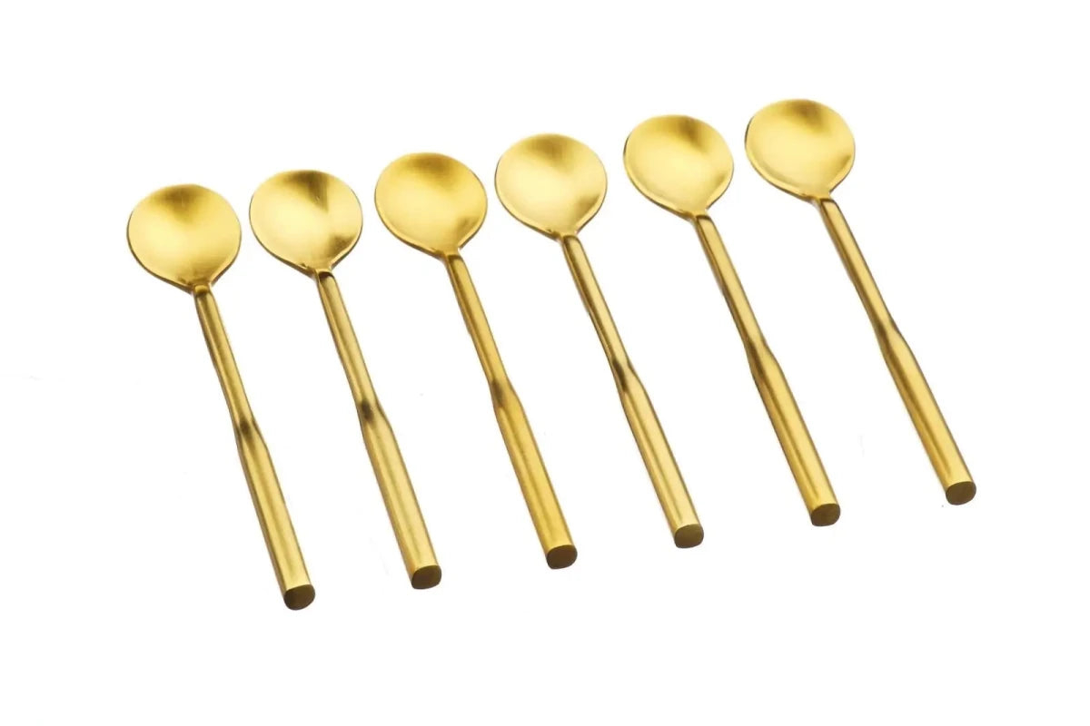 Björn Set mit 6 kleinen Löffel ABEL - 6 tlg. - Gold kaufen Bjorn Schweiz Webshop Onlineshop