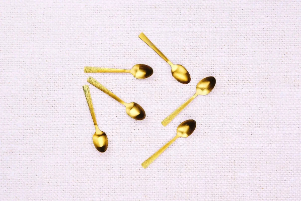 Björn Set mit 6 kleinen Löffel FINN - 6 tlg. - Gold kaufen Bjorn Schweiz Webshop Onlineshop