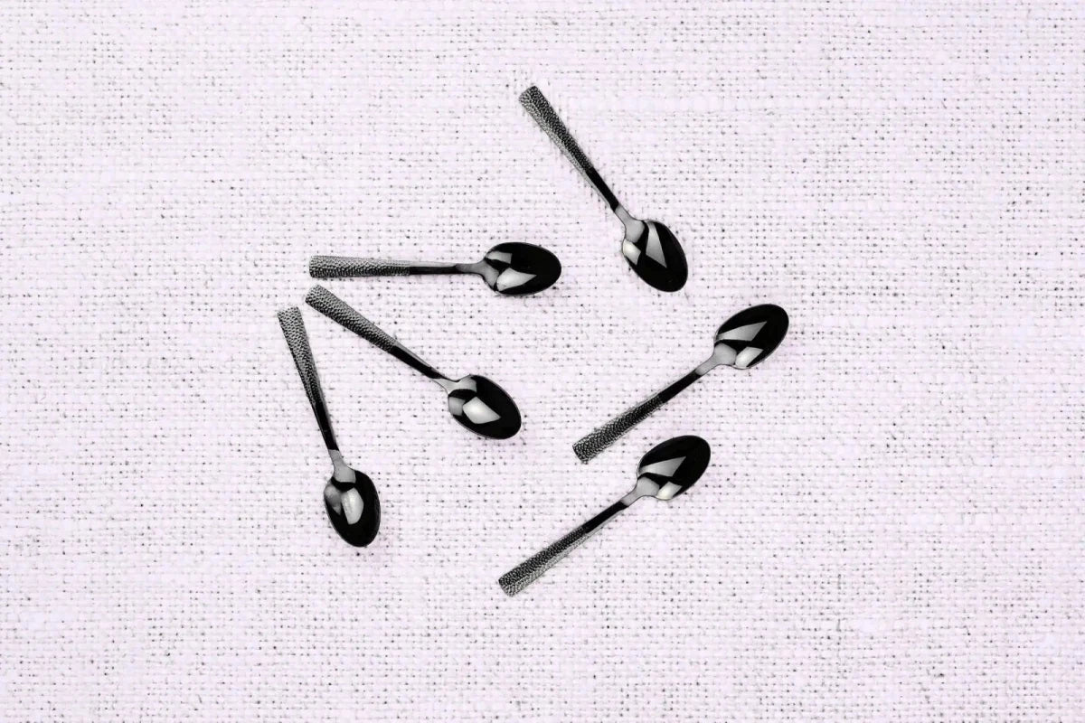 Björn Set mit 6 kleinen Löffel FINN - 6 tlg. - Schwarz kaufen Bjorn Schweiz Webshop Onlineshop