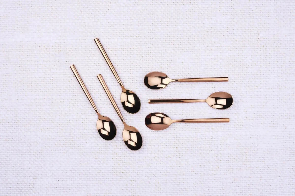 Björn Set mit 6 kleinen Löffel NILS - 6 tlg. - Kupfer kaufen Bjorn Schweiz Webshop Onlineshop