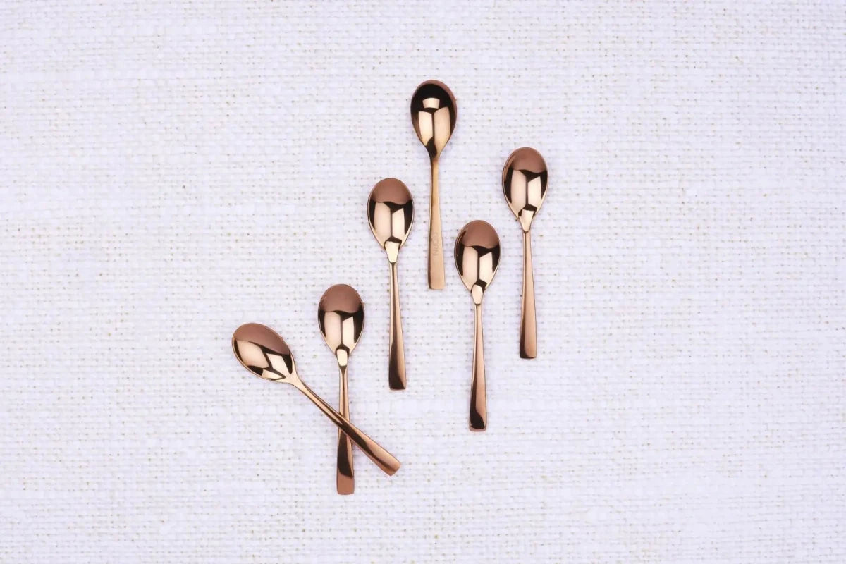 Björn Set mit 6 kleinen Löffel OGLU - 6 tlg. - Kupfer kaufen Bjorn Schweiz Webshop Onlineshop