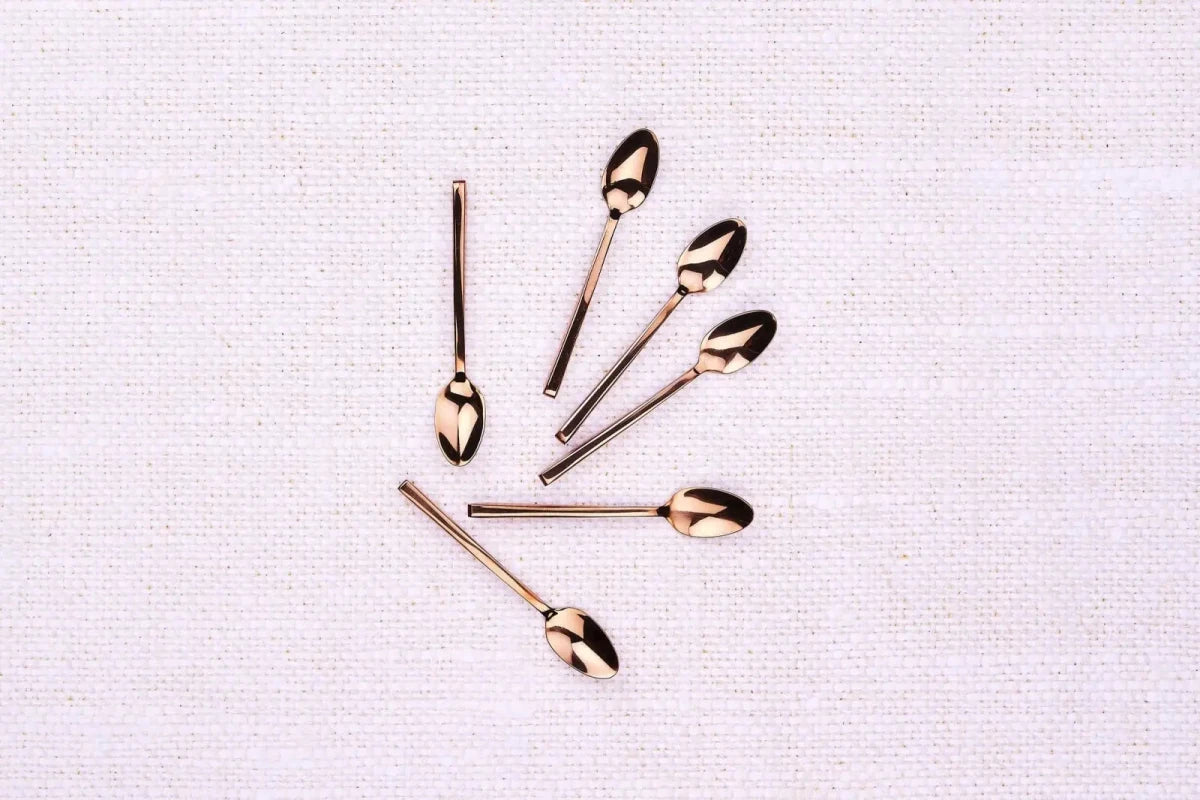 Björn Set mit 6 kleinen Löffel OLAF - 6 tlg. - Kupfer kaufen Bjorn Schweiz Webshop Onlineshop