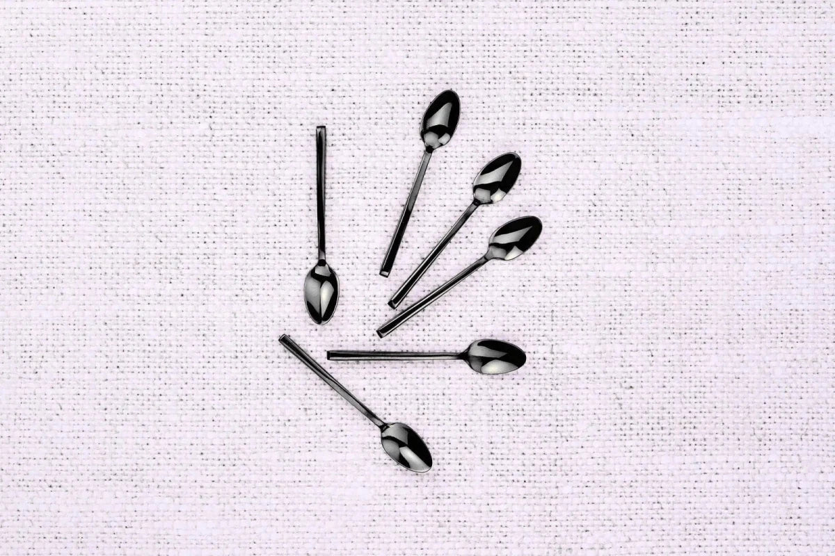 Björn Set mit 6 kleinen Löffel OLAF - 6 tlg. - Schwarz kaufen Bjorn Schweiz Webshop Onlineshop