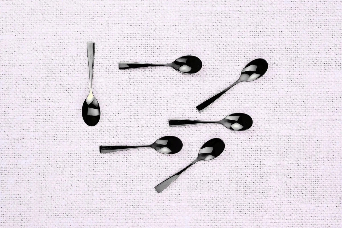 Björn Set mit 6 kleinen Löffel SVEN - 6 tlg. - Schwarz kaufen Bjorn Schweiz Webshop Onlineshop
